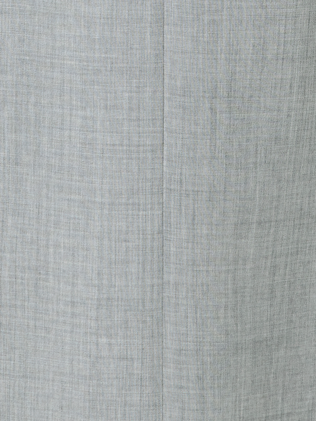 Designer Gerade Hose aus Woll-Doubleface - Grau