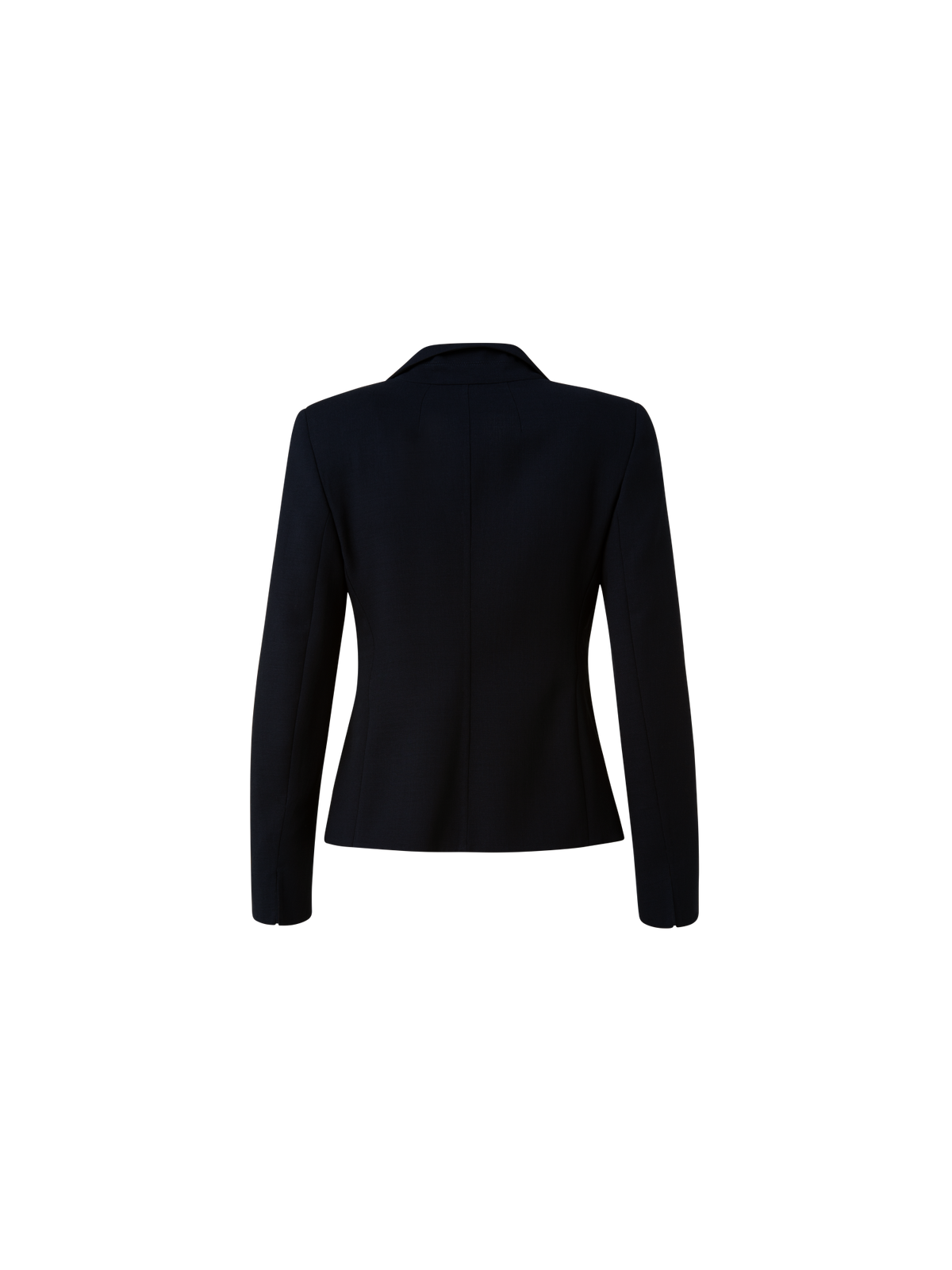 Designer Blazer aus Woll-Doubleface - Dunkelblau - Blau