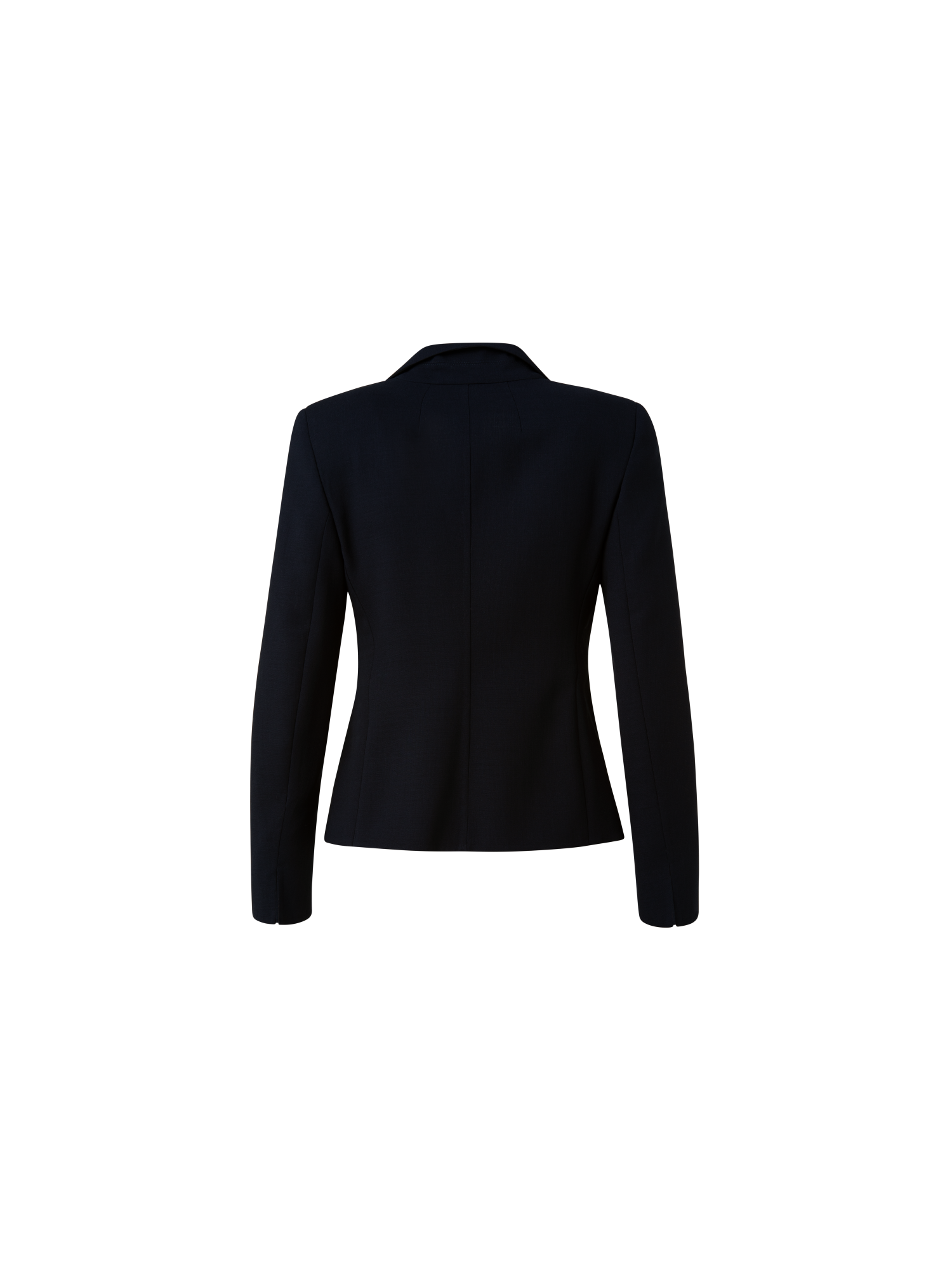 Designer Blazer aus Woll-Doubleface - Dunkelblau - Blau