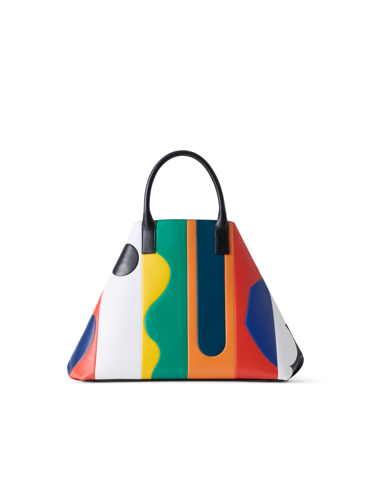 Designer Ai Medium Top Handle Tote Bag - Bunt
