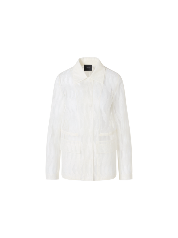 Designer Tomma Shirtjacke - Ecru