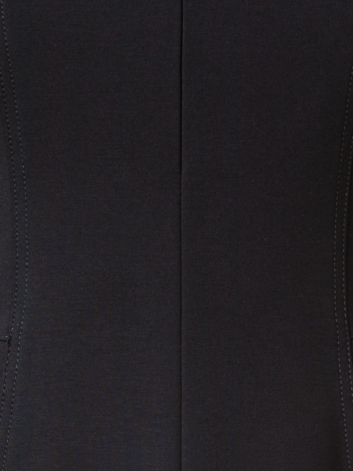 Designer Jersey-Kleid mit Rock in A-Linie - Schwarz