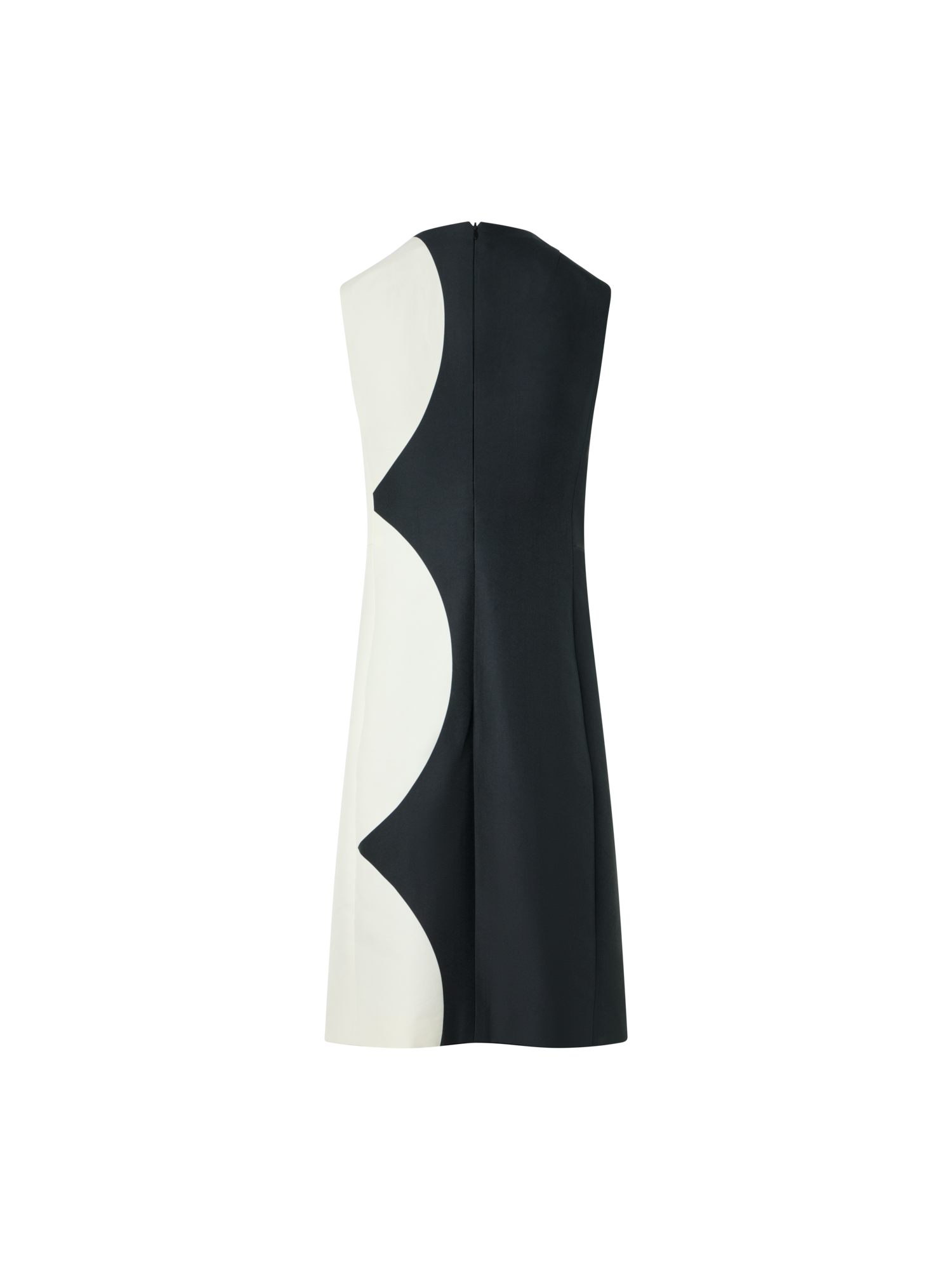 Designer Etuikleid mit Cloud-Druck - Bunt