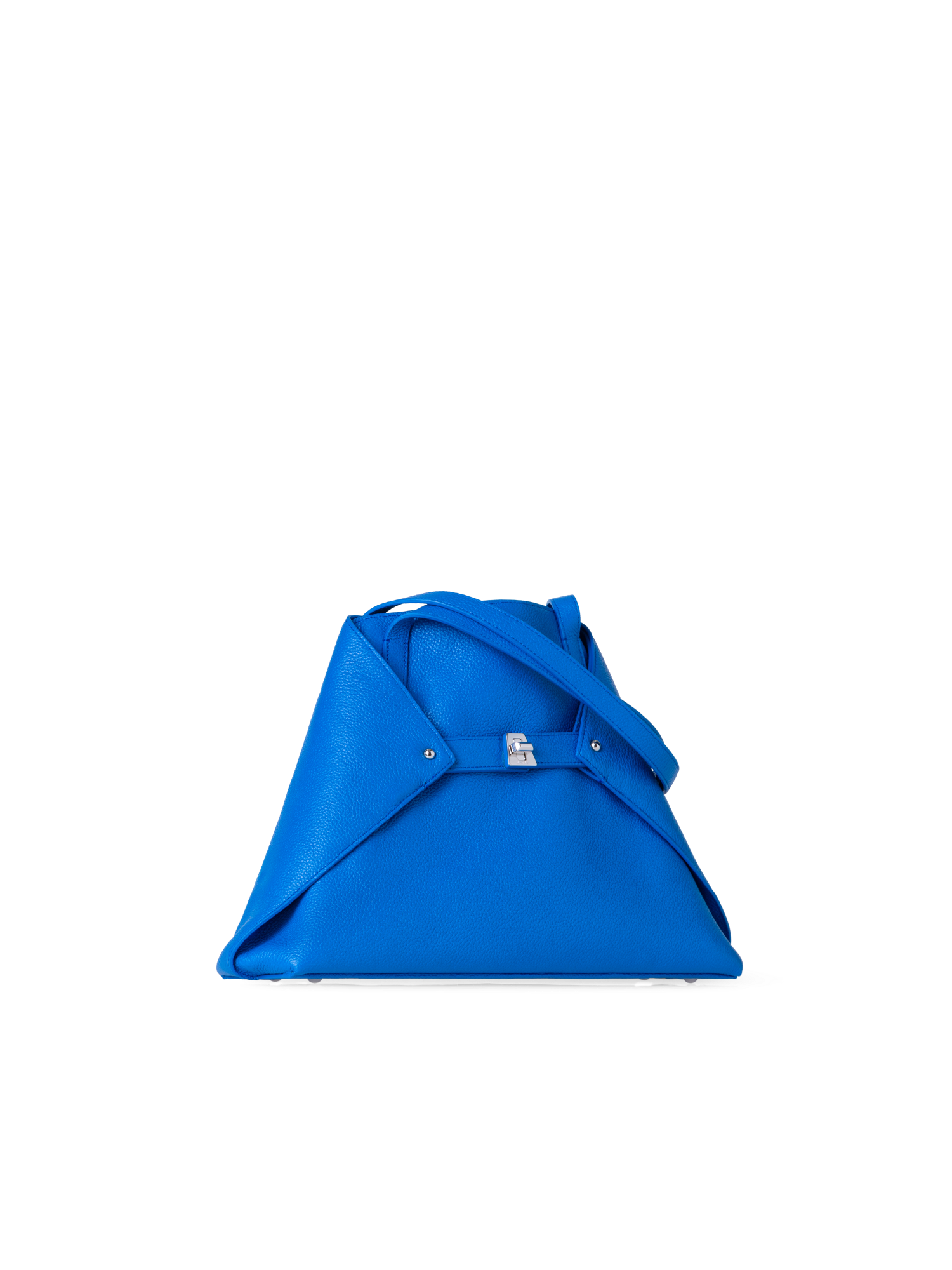 Designer Ai Small Shoulder Tote - Blau