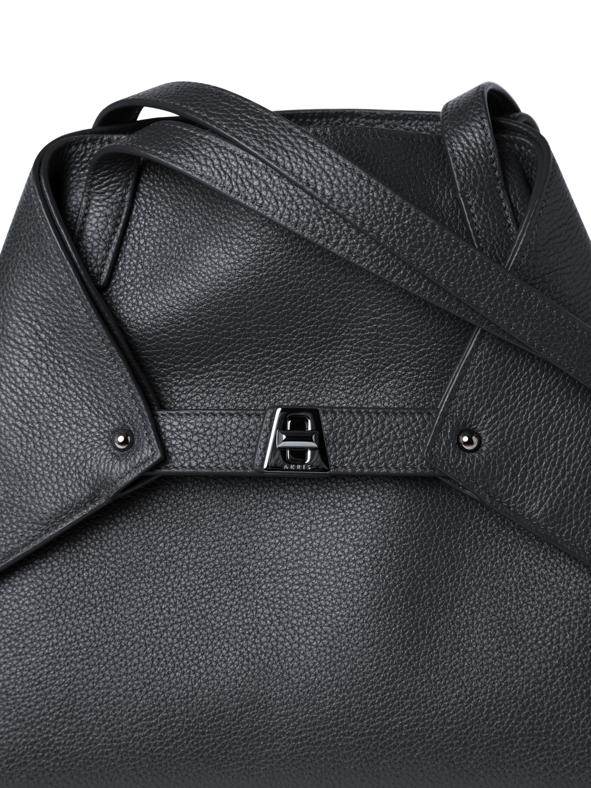 Designer Ai Small Shoulder Tote - Schwarz