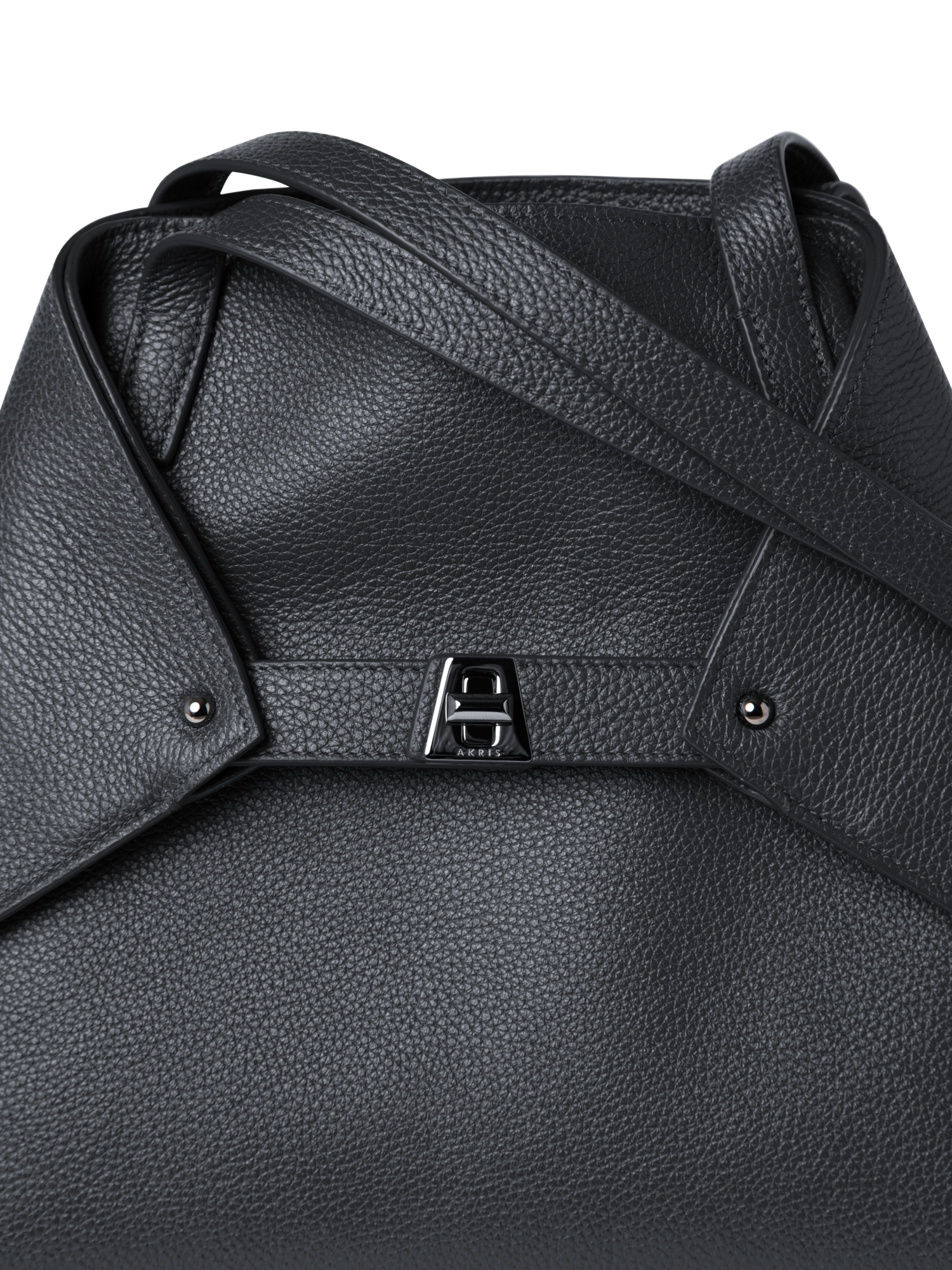 Designer Ai Small Shoulder Tote - Schwarz