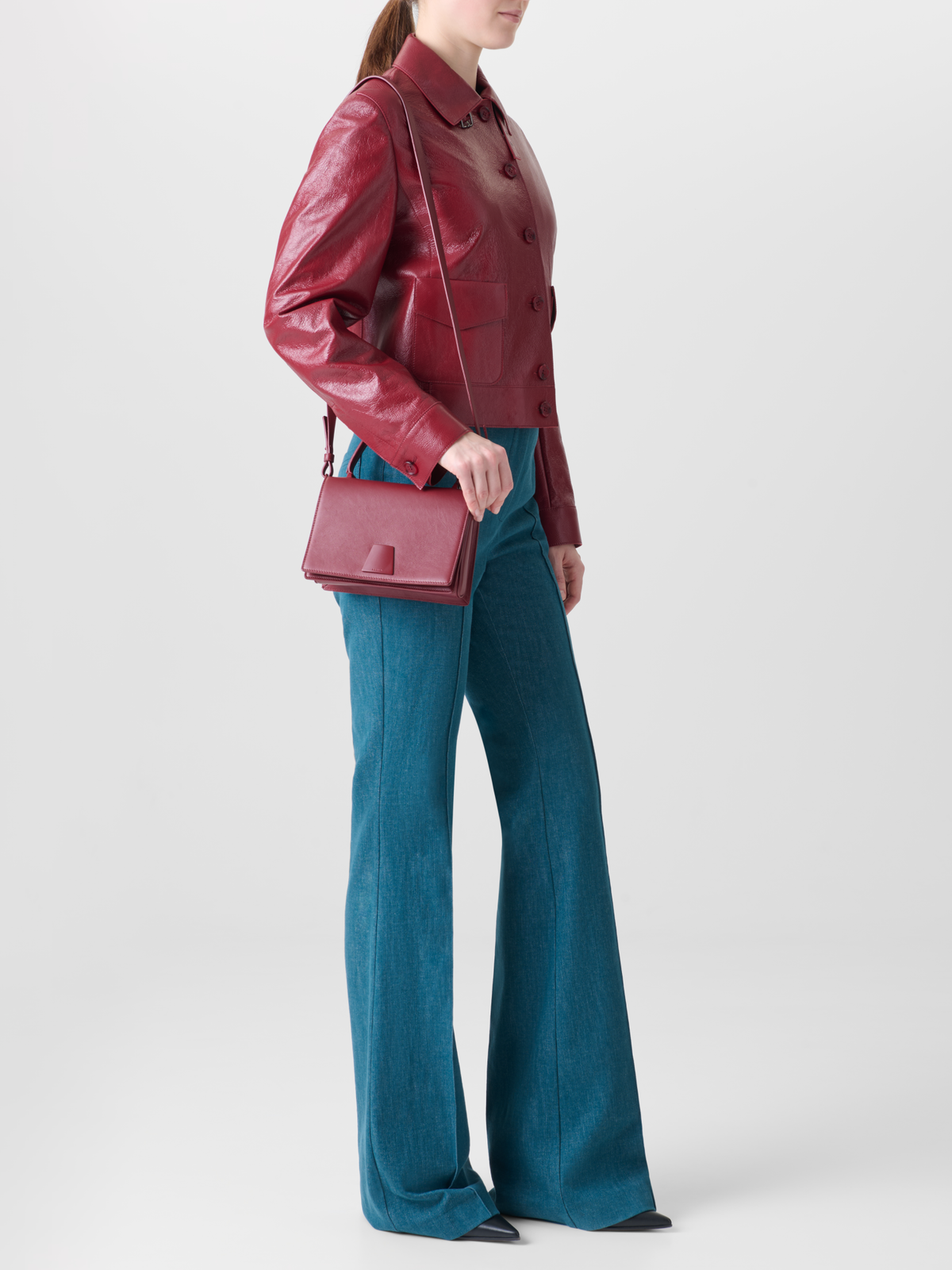 Designer Alice Small Top Handle - Rot #editorial