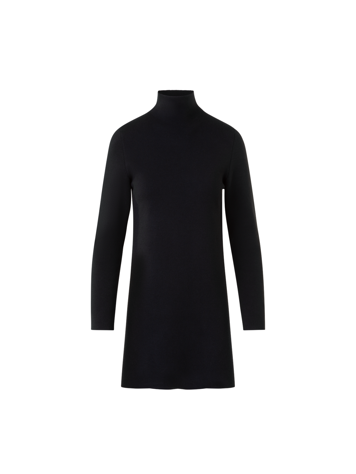 Designer Kaschmir Seide Milano Strick Tunika - Schwarz