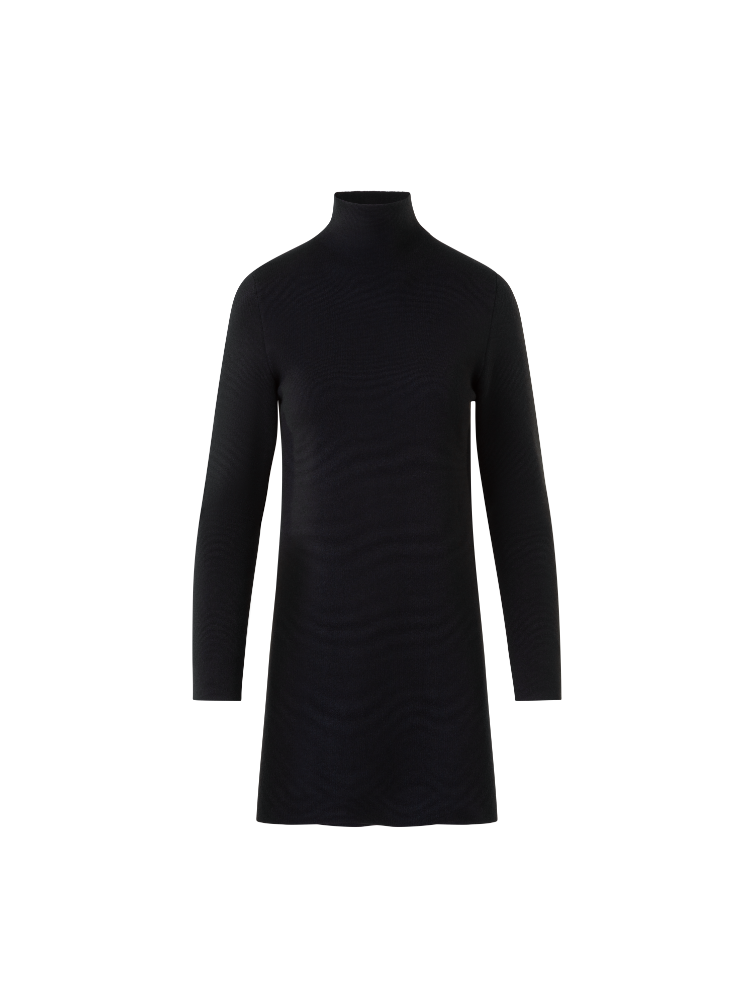 Designer Kaschmir Seide Milano Strick Tunika - Schwarz