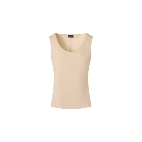 Silk Georgette Sleeveless Tank