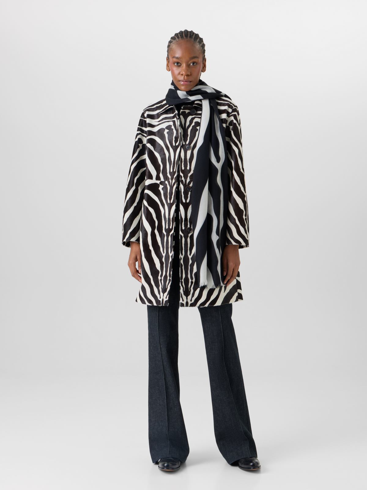 Designer Schal aus Kaschmir - Bunt #editorial