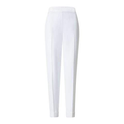 Tapered Crêpe Pants
