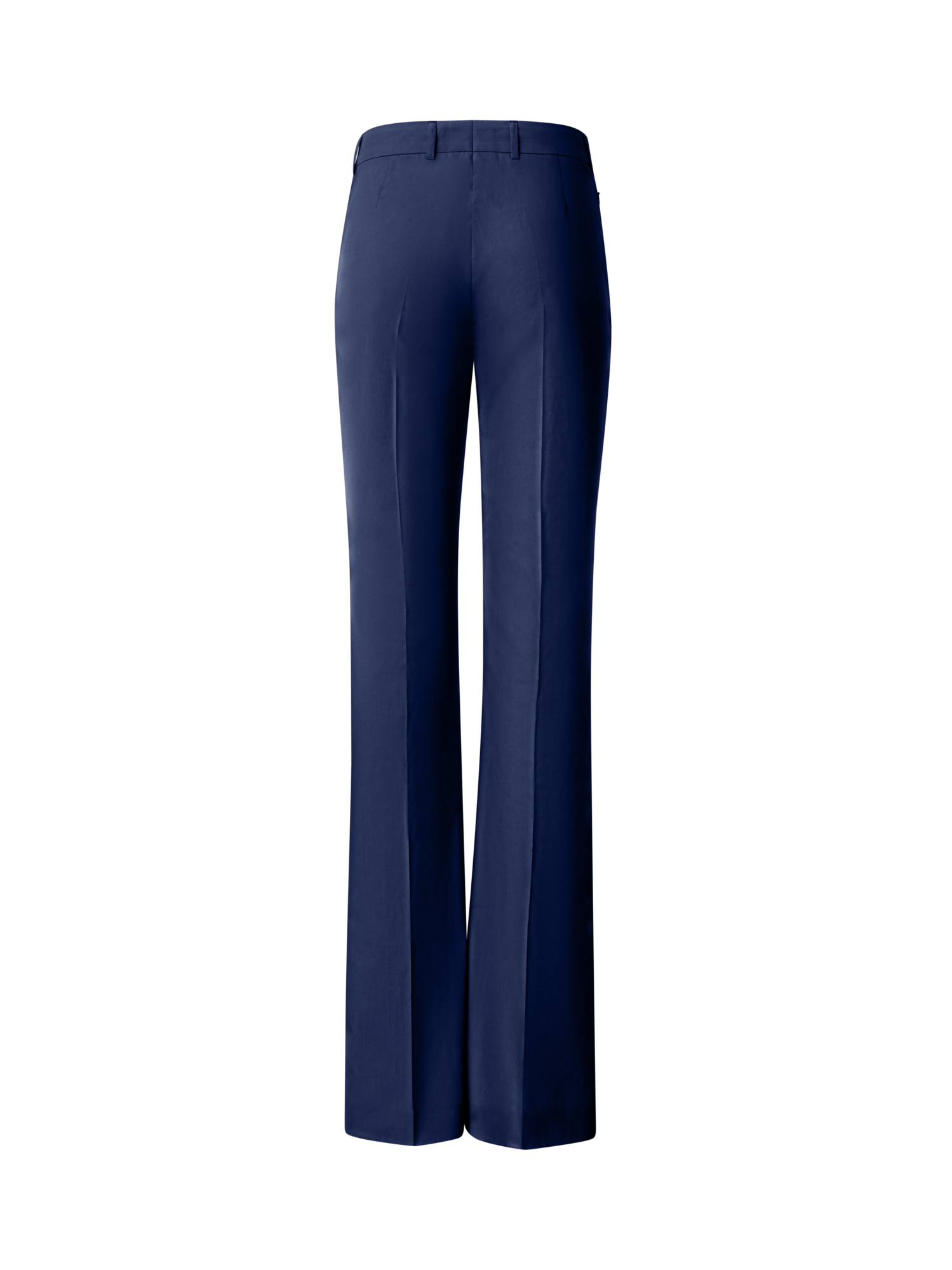 Designer Leicht Schlaghose aus Baumwollpopeline - Blau