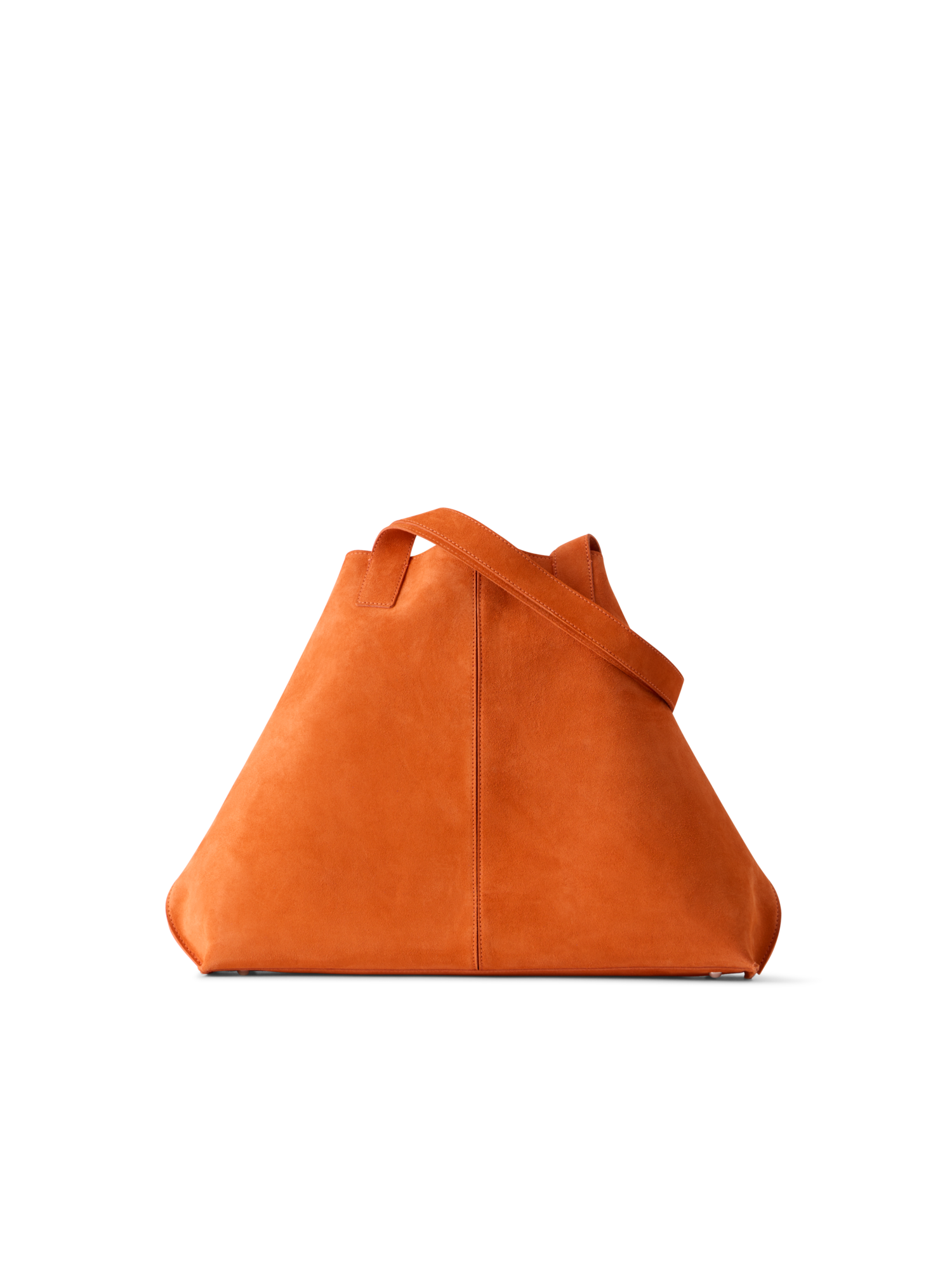 Designer Ai Medium Shoulder Tote Bag - Orange