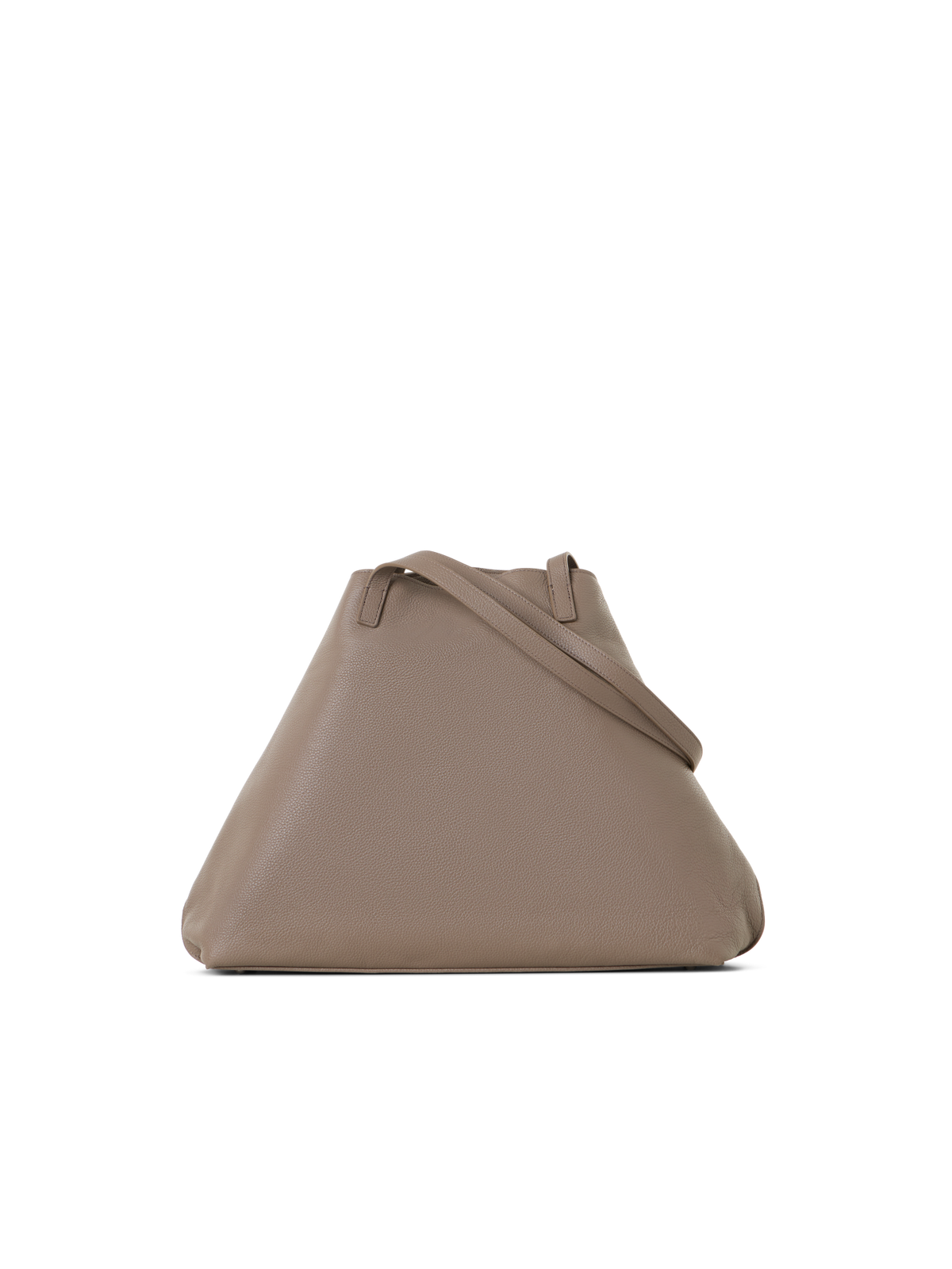 Designer Ai Medium Shoulder Tote - Beige