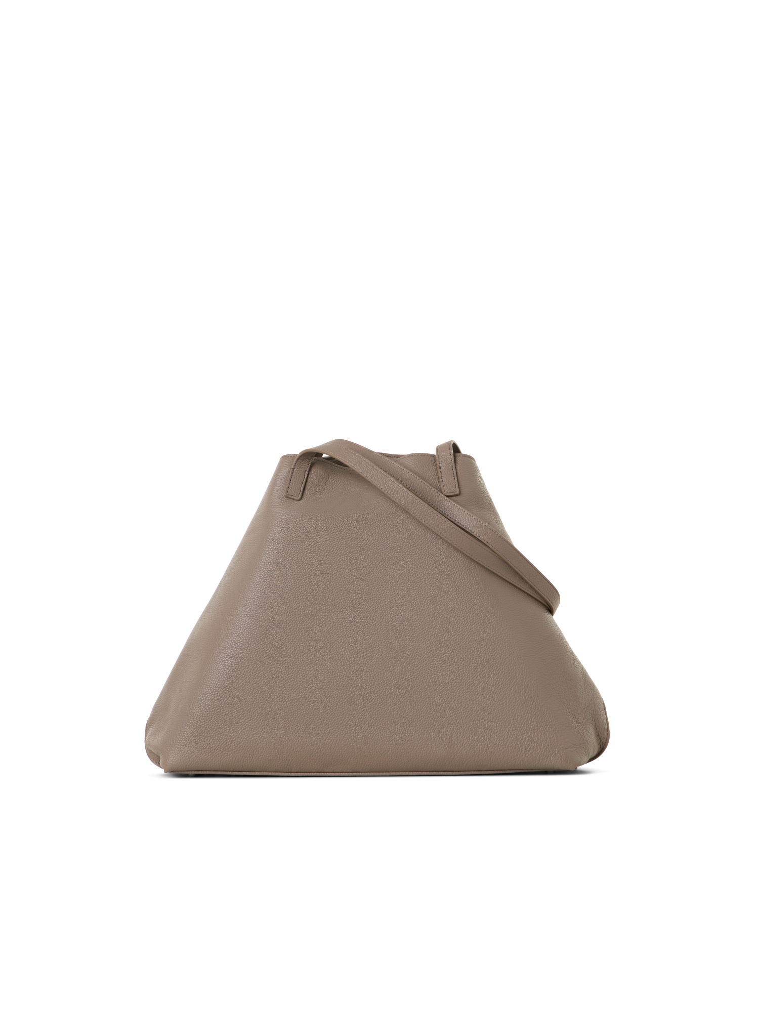 Designer Ai Medium Shoulder Tote - Beige