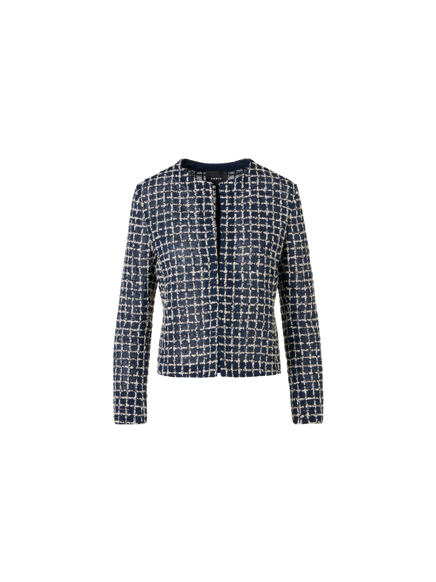 Designer Akio Kurzjacke aus Baumwollmischgewebe - Bunt