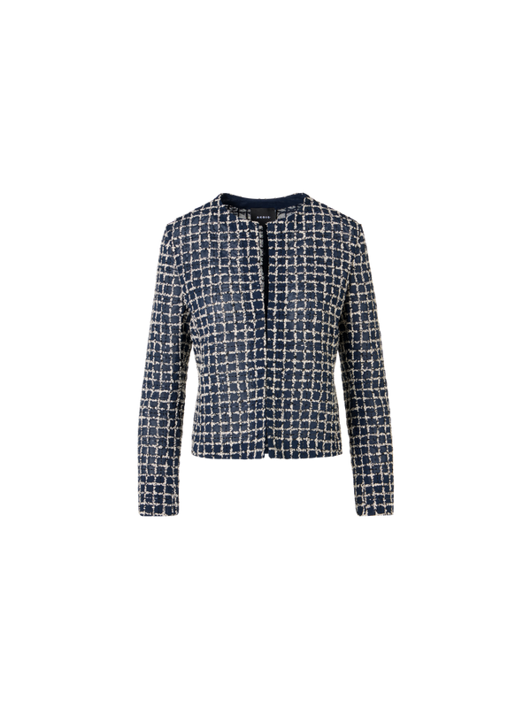 Designer Akio Kurzjacke aus Baumwollmischgewebe - Bunt