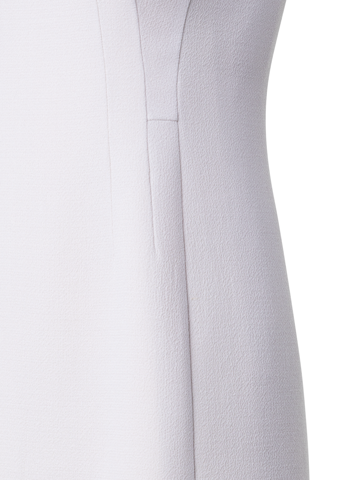 Designer Etuikleid aus Woll-Crêpe-Doubleface - Beige