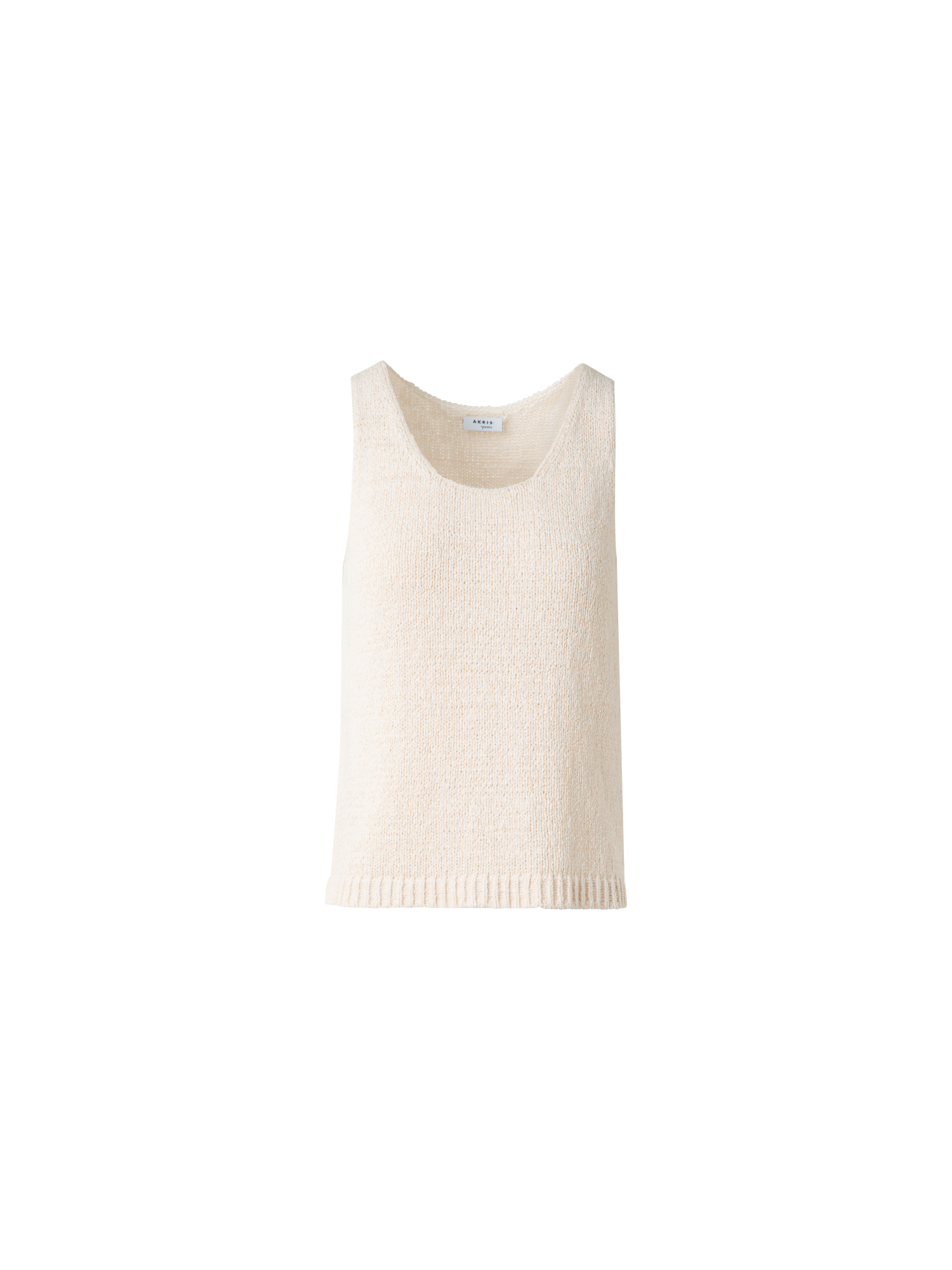 Designer Chunky-Tank-Top - Beige