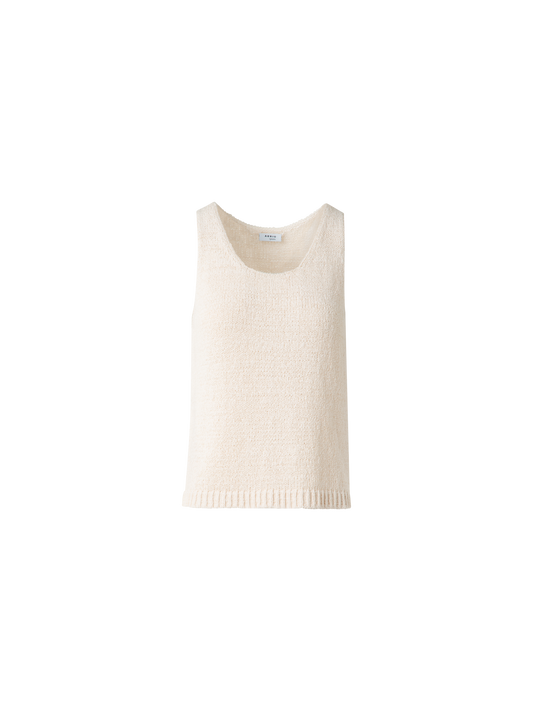 Designer Chunky-Tank-Top - Beige