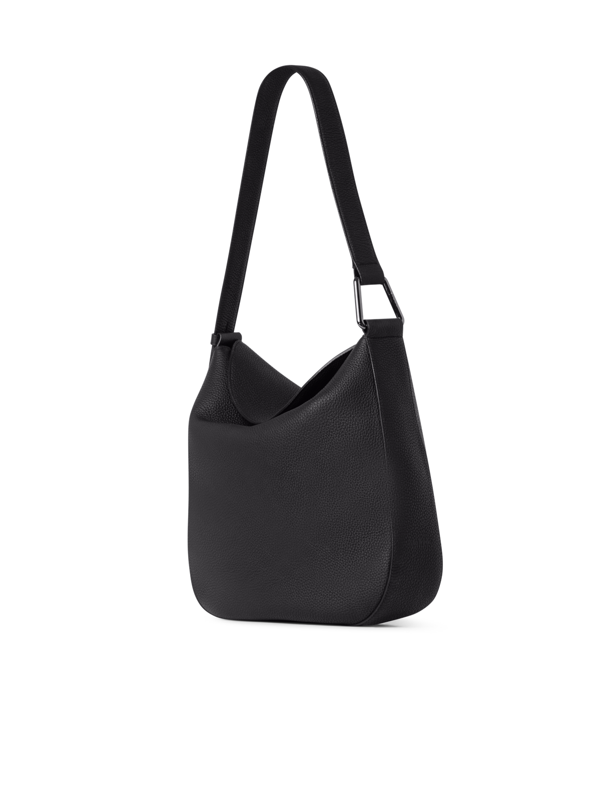 Designer Anna Medium Hobo Bag - Schwarz