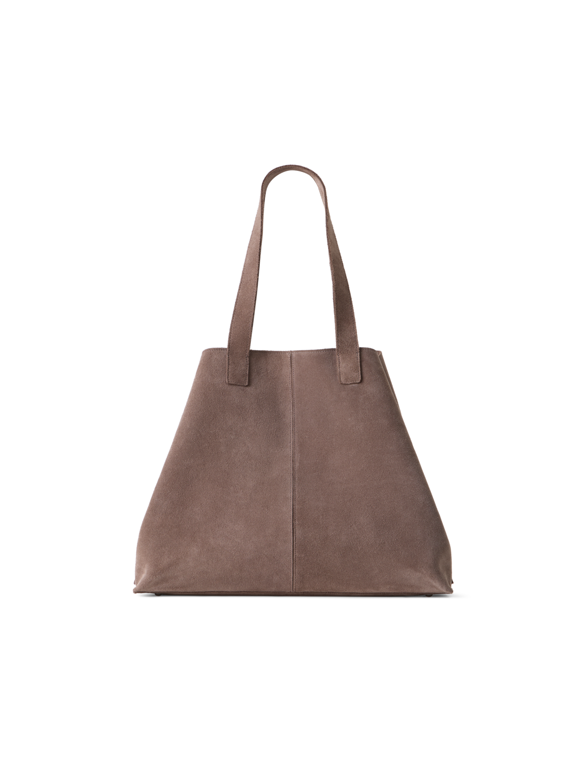 Designer Ai Medium Shoulder Tote Bag - Braun