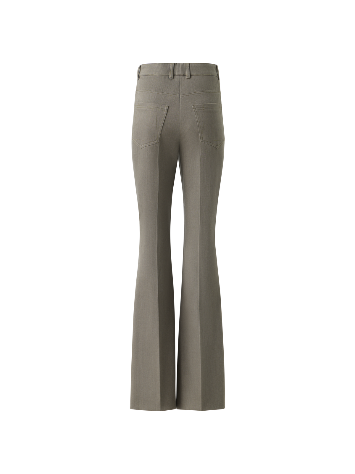 Designer Farid Bootcut-Hose aus Baumwolldenim - Beige