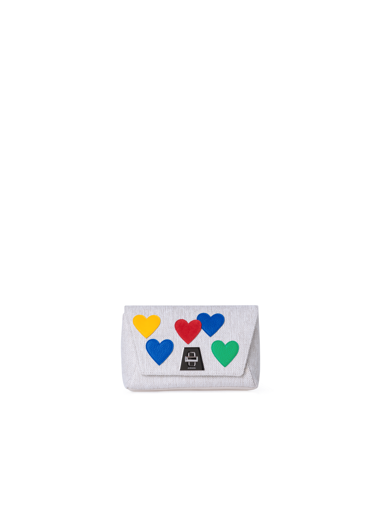 Designer Anouk Small Day Bag - Grau - Bunt