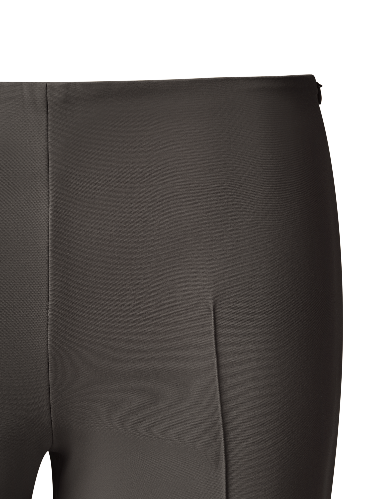 Designer Slim Hose aus Baumwoll-Techno-Stretch - Braun