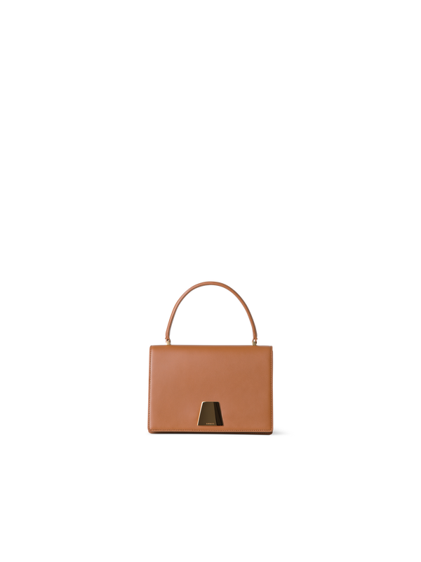 Designer Alice Small Top Handle Bag - Braun