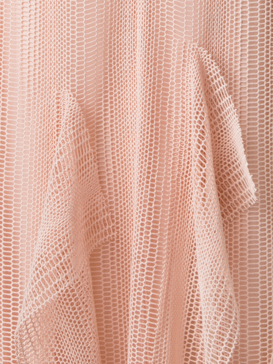 Designer Abendkleid mit Allover Stickerei - Rosa