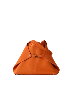 Designer Ai Medium Shoulder Tote Bag - Orange