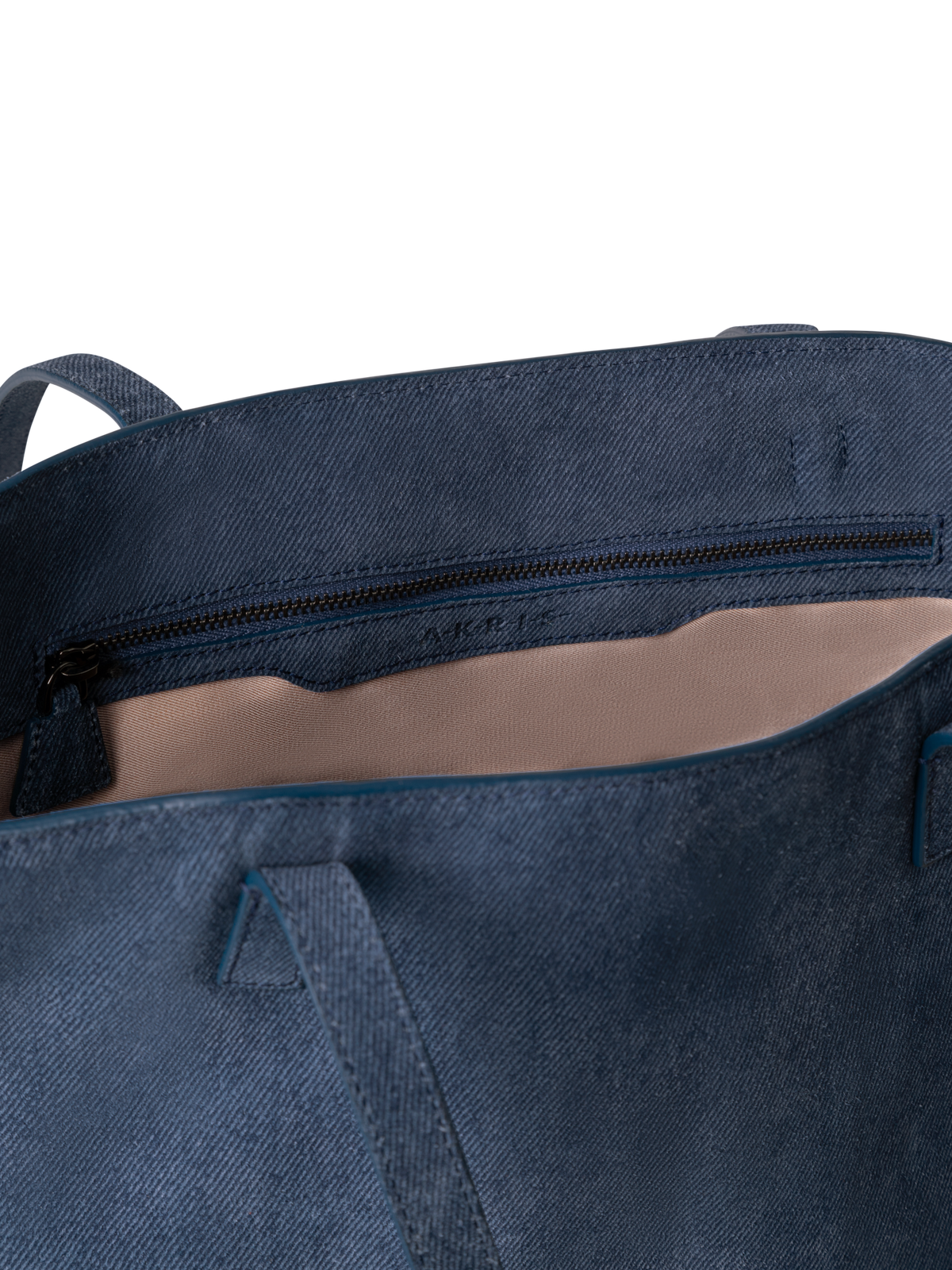 Designer Ai Small Shoulder Tote - Dunkelblau - Blau