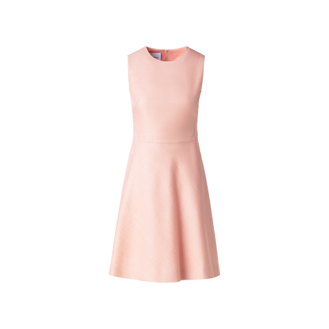 Seiden-Cocktailkleid mit A-Linien-Rock