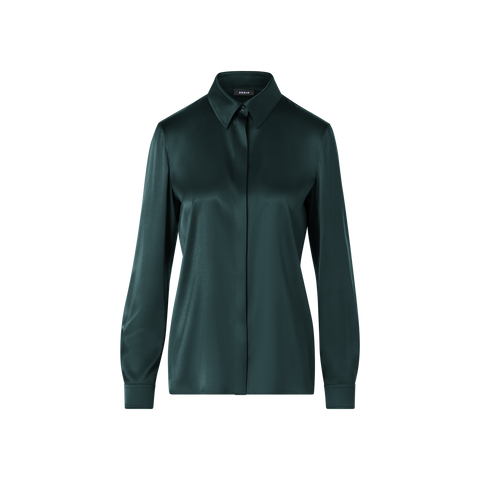 Silk Satin Stretch Shirt