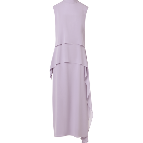 Sleeveless Silk Georgette Dress