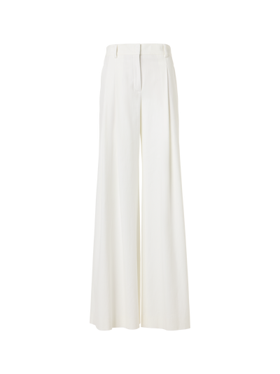 Designer Cassie Hose aus Denim Baumwoll-Stretch  - Ecru - Weiss