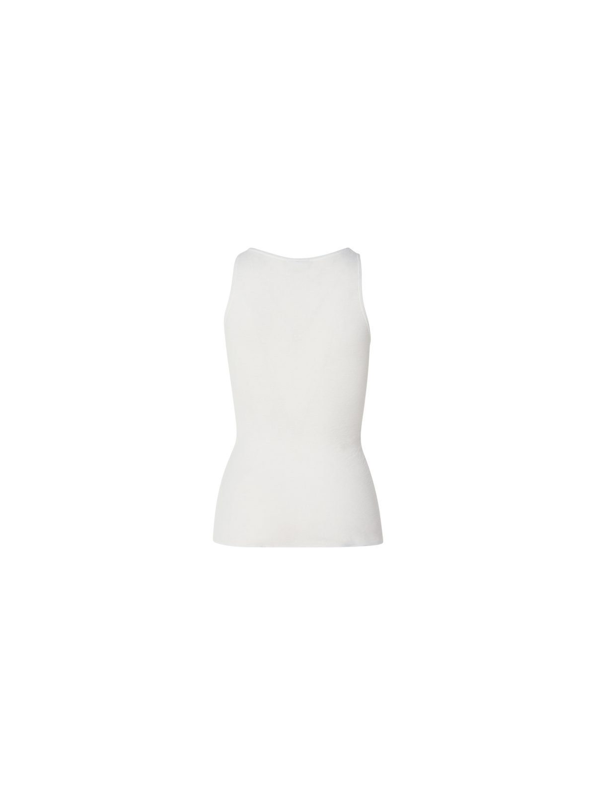 Designer Two in One halbtransparentes gestricktes Top mit Rundhalsausschnitt