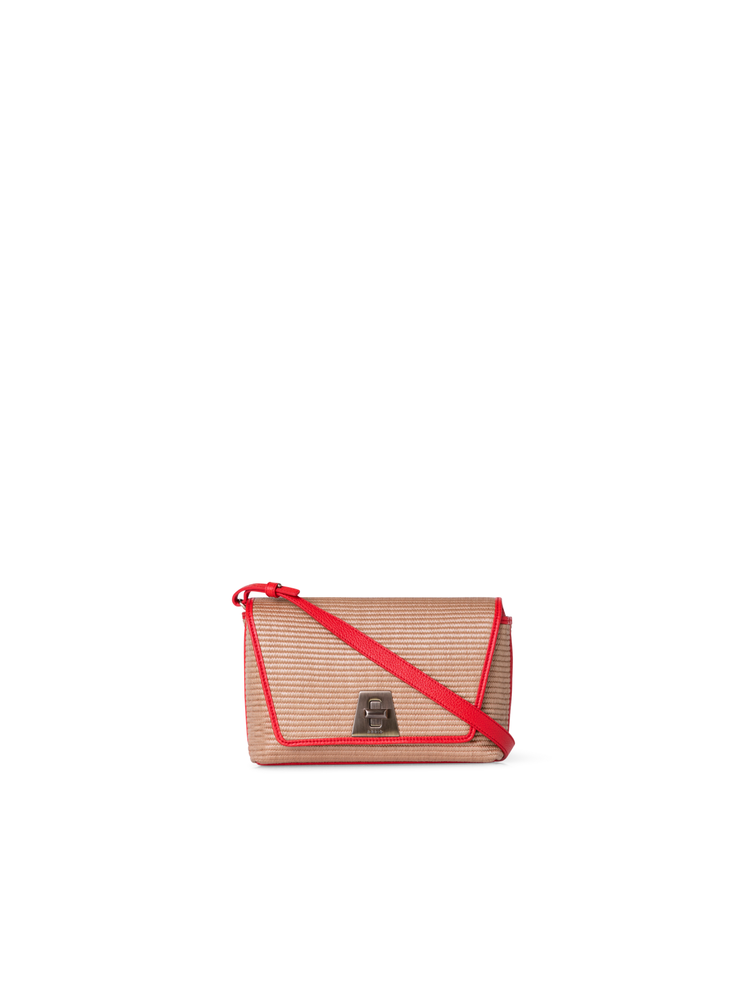 Designer Anouk Small Day Bag - Bunt - Beige - Rot
