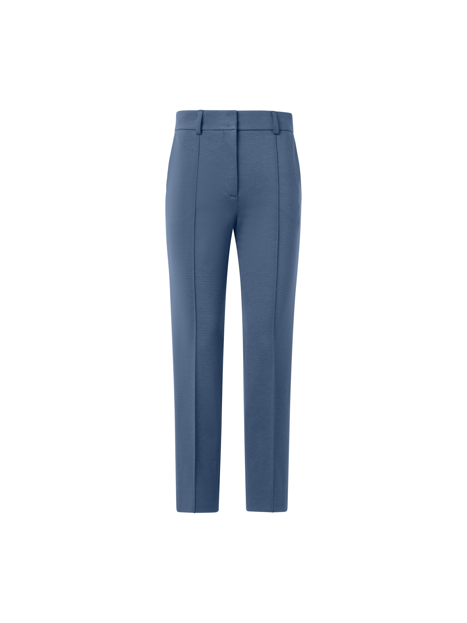 Designer Tapered Hose aus Signature Jersey - Blau