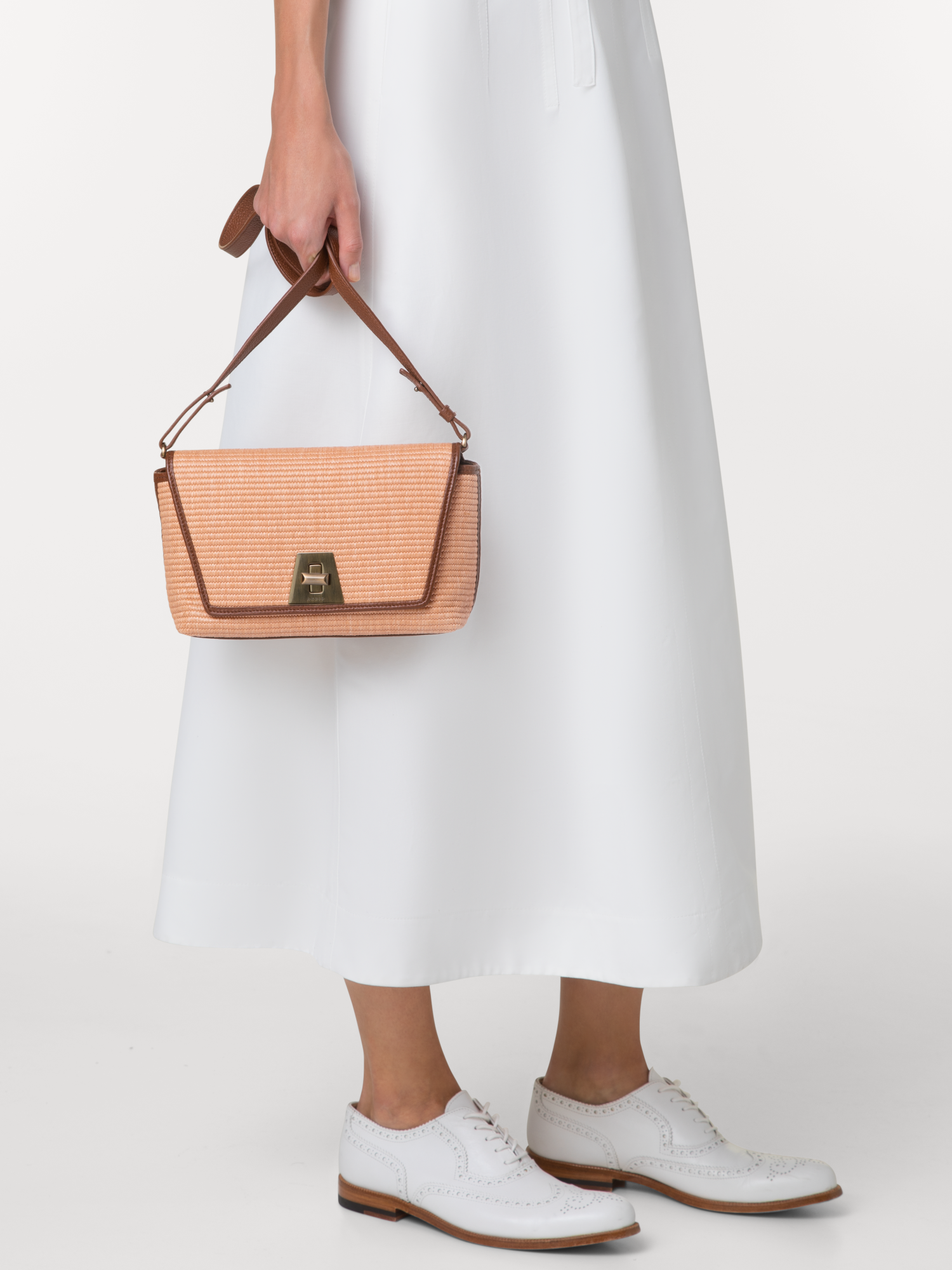 Designer Anouk Small Day Bag - Bunt - Beige - Braun 