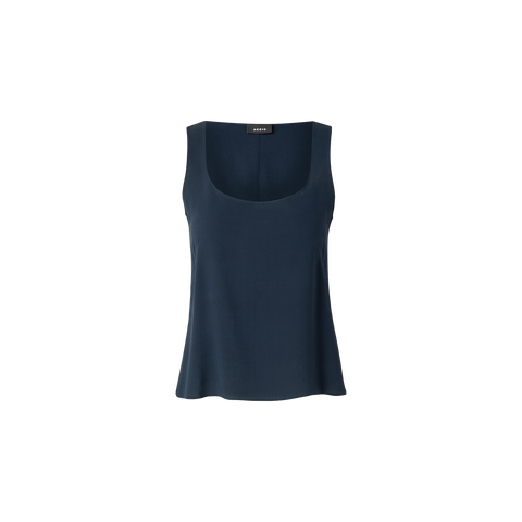 Sleeveless Silk Georgette Top