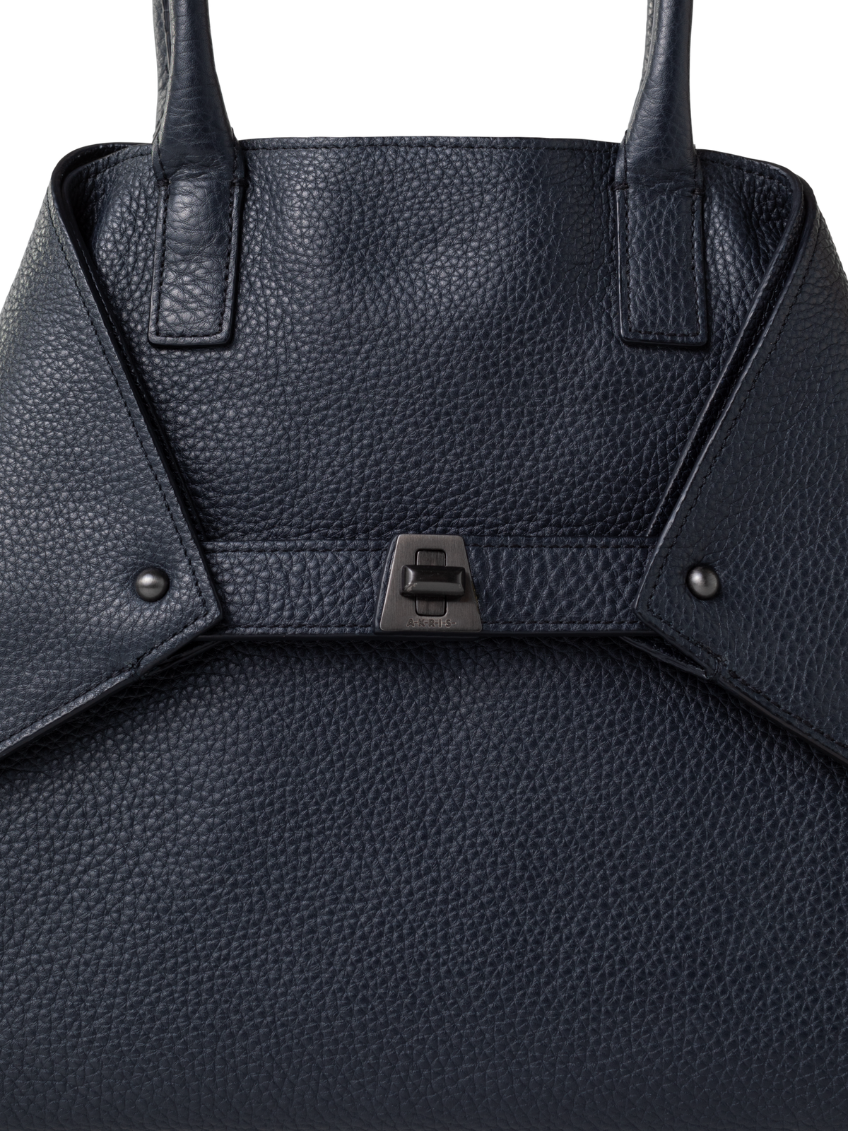 Designer Ai Small Top Handle Tote - Dunkelblau - Blau