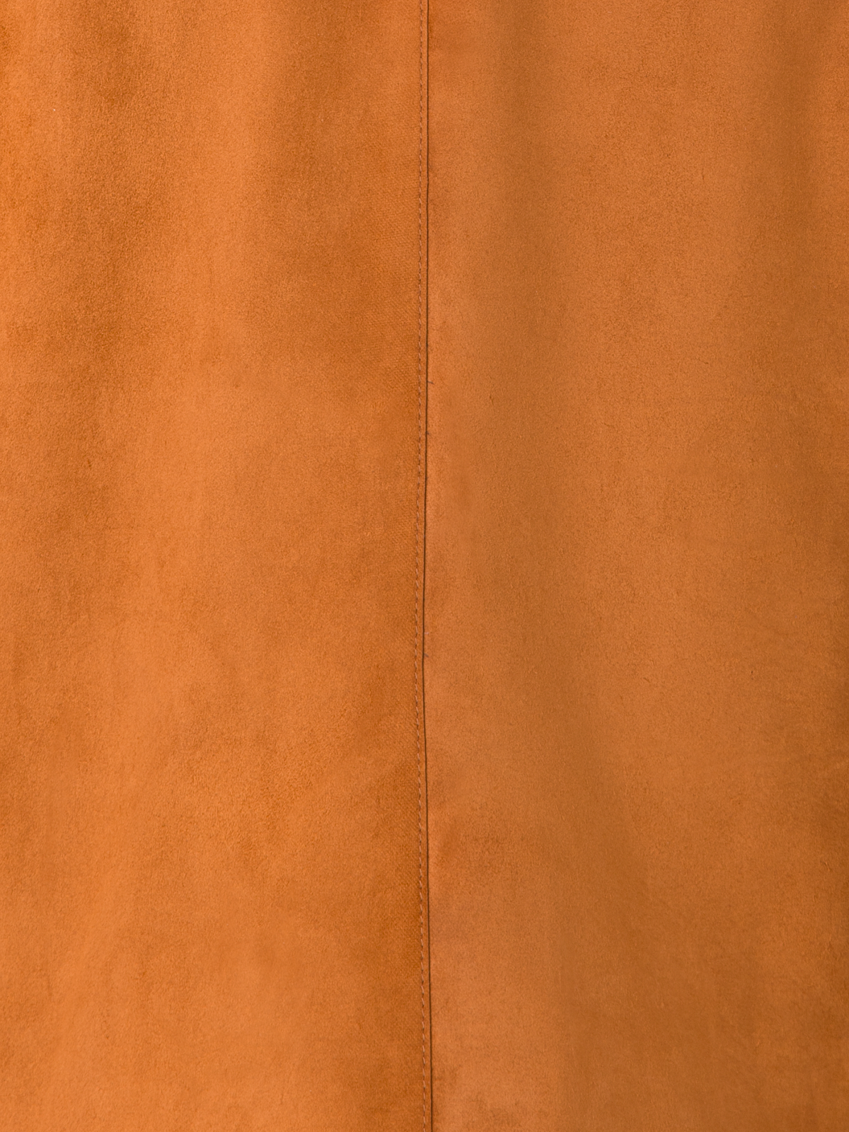 Designer Wildlederjacke mit goldenen Knöpfen - Braun