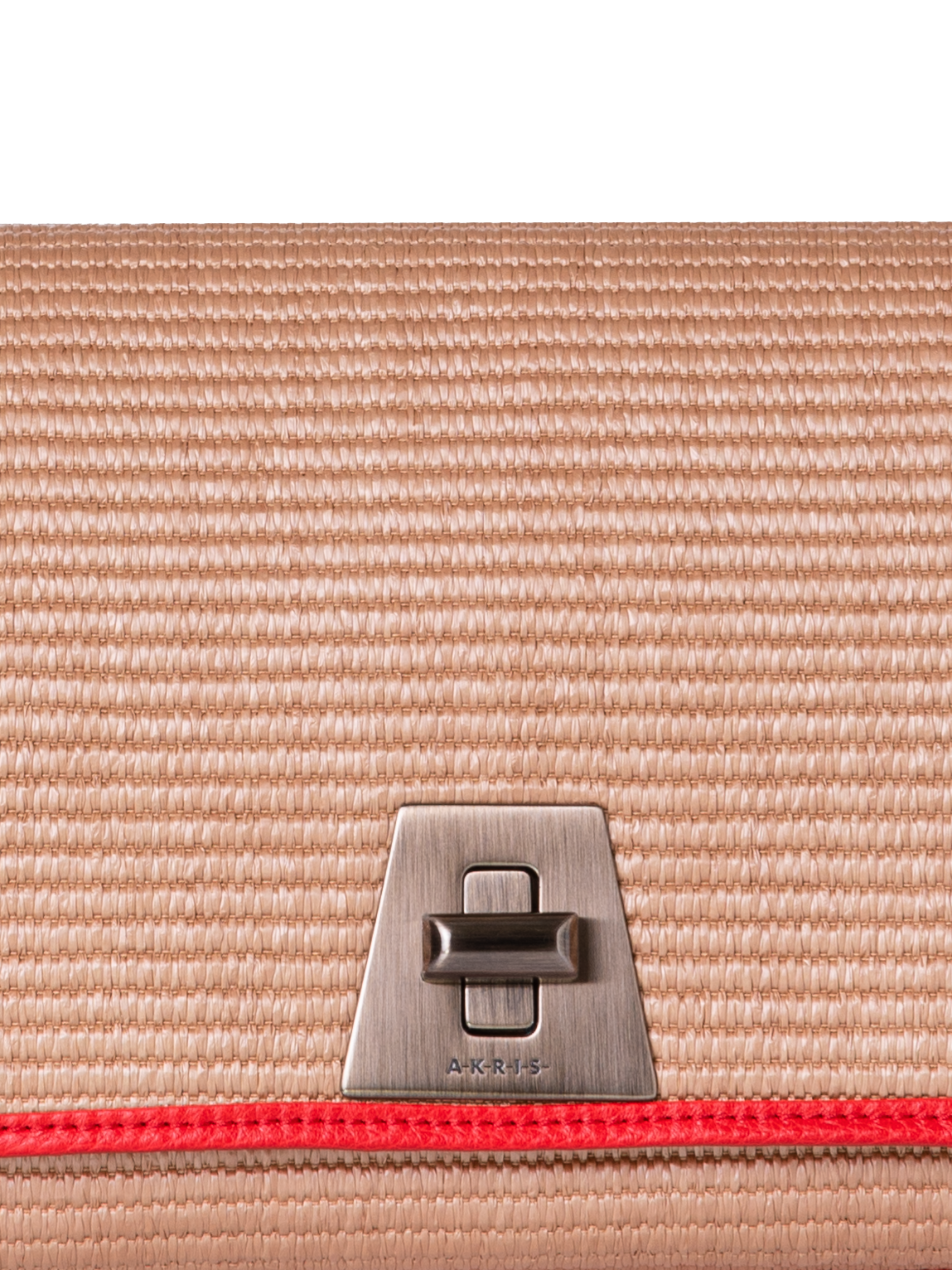 Designer Anouk Small Day Bag - Bunt - Beige - Rot