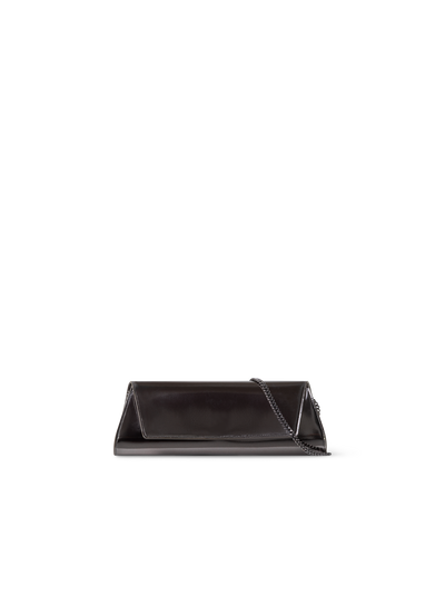 Designer Anouk Small Trapezoid Clutch - Schwarz - Grau