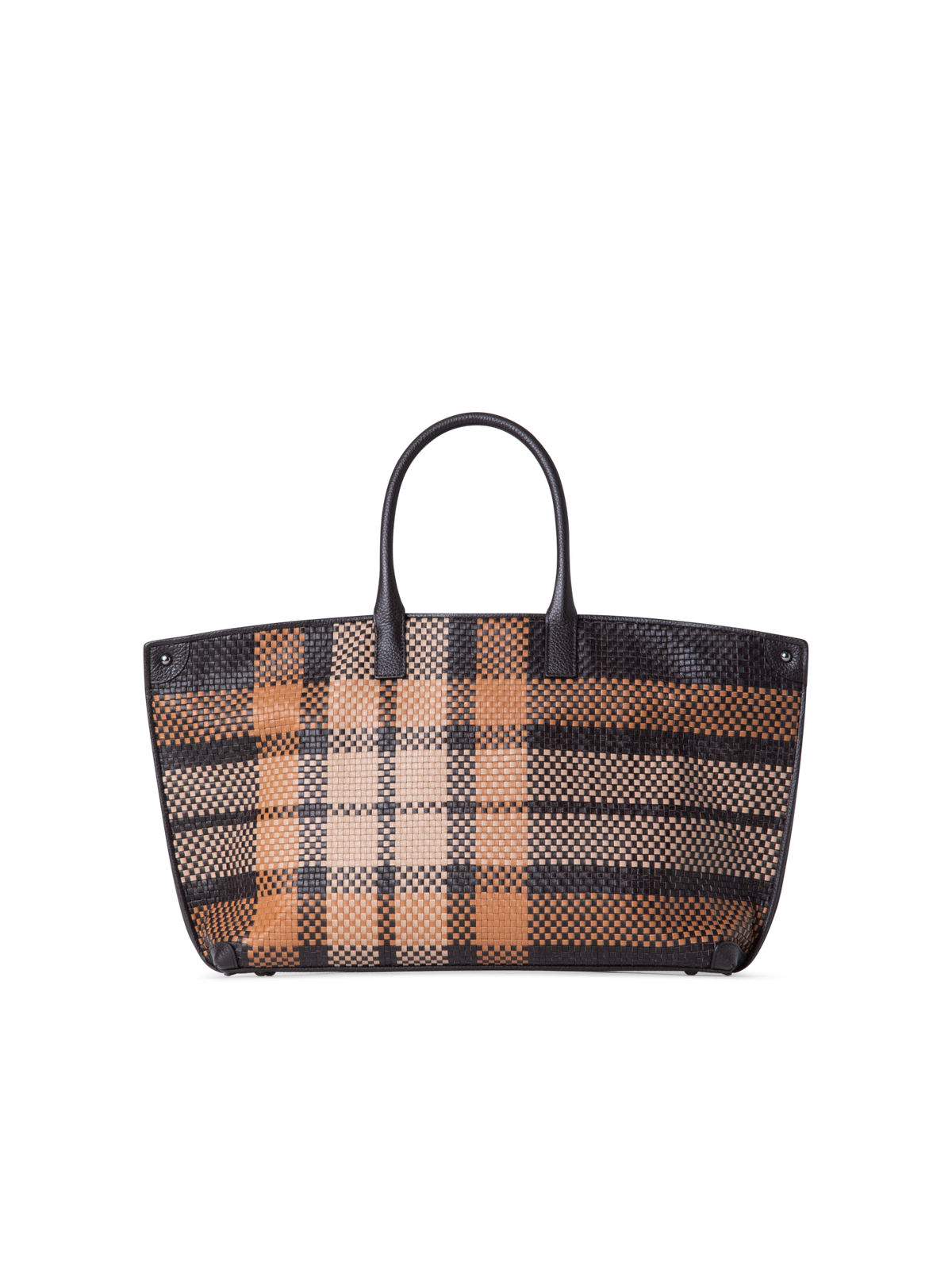 Designer Ai Small Top Handle Tote - Braun - Bunt