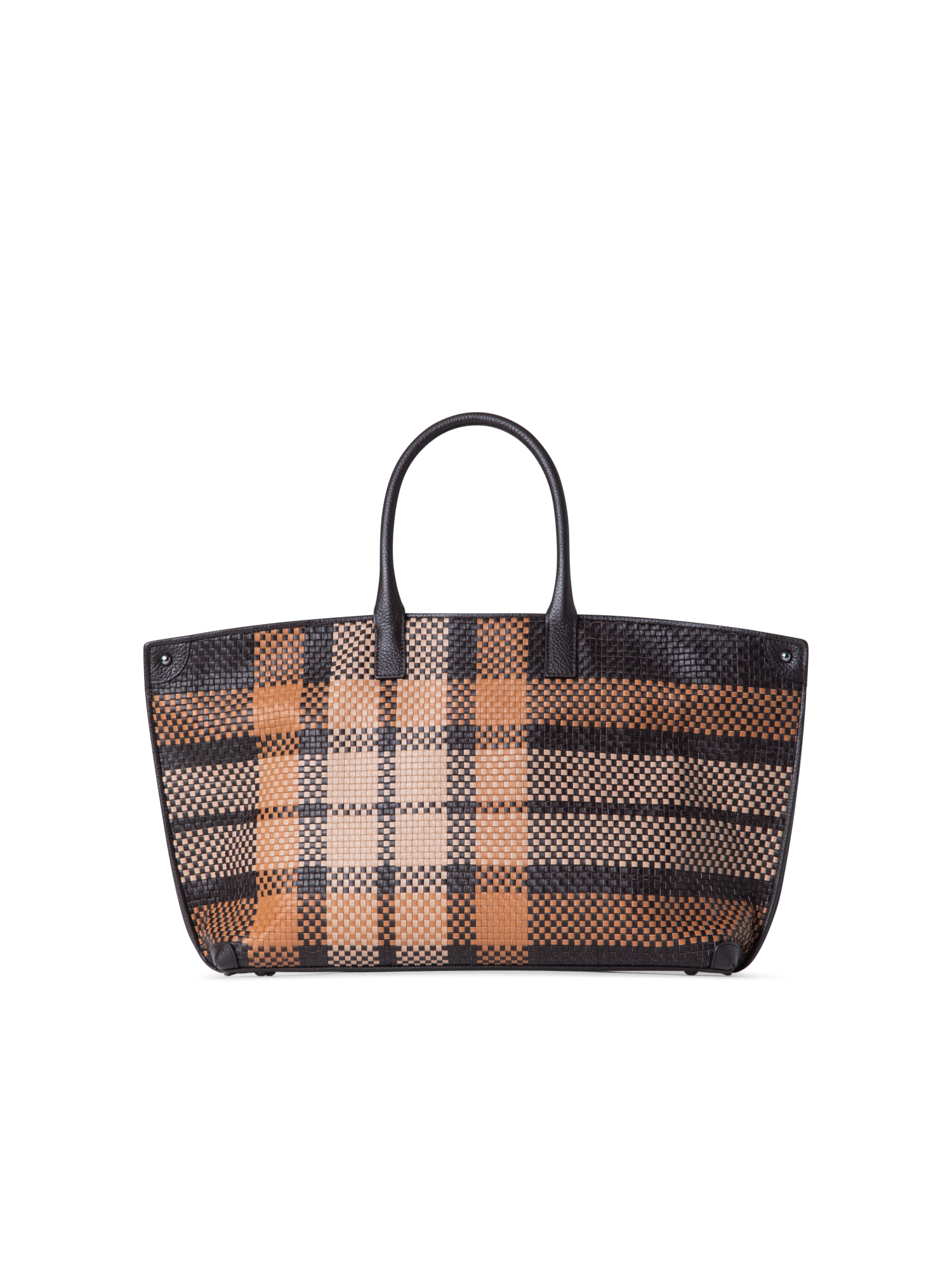 Designer Ai Small Top Handle Tote - Braun - Bunt