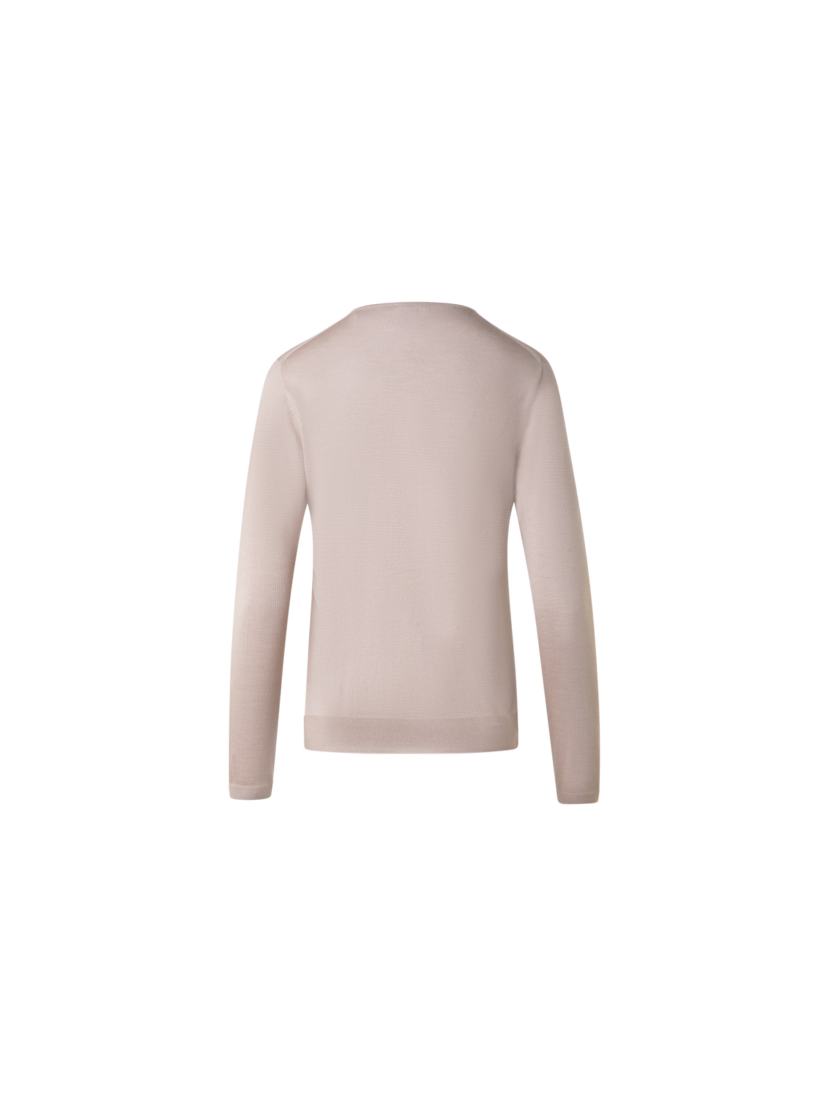 Designer Nahtloser Pullover aus Kaschmir und Seide - Beige